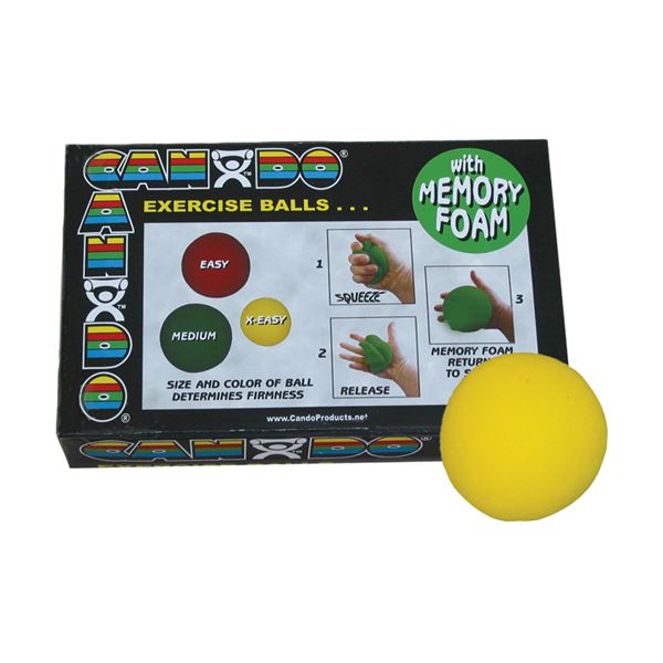 CanDo Memory Foam Squeeze Ball