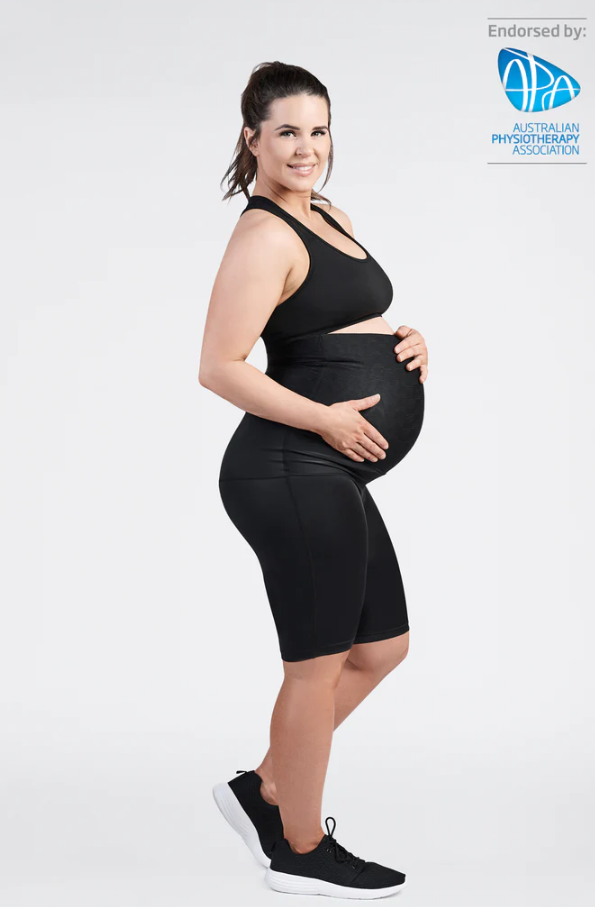 SRC Pregnancy Shorts Over the Bump